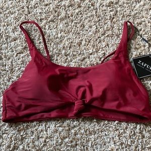 New Tie Front Bikini Top